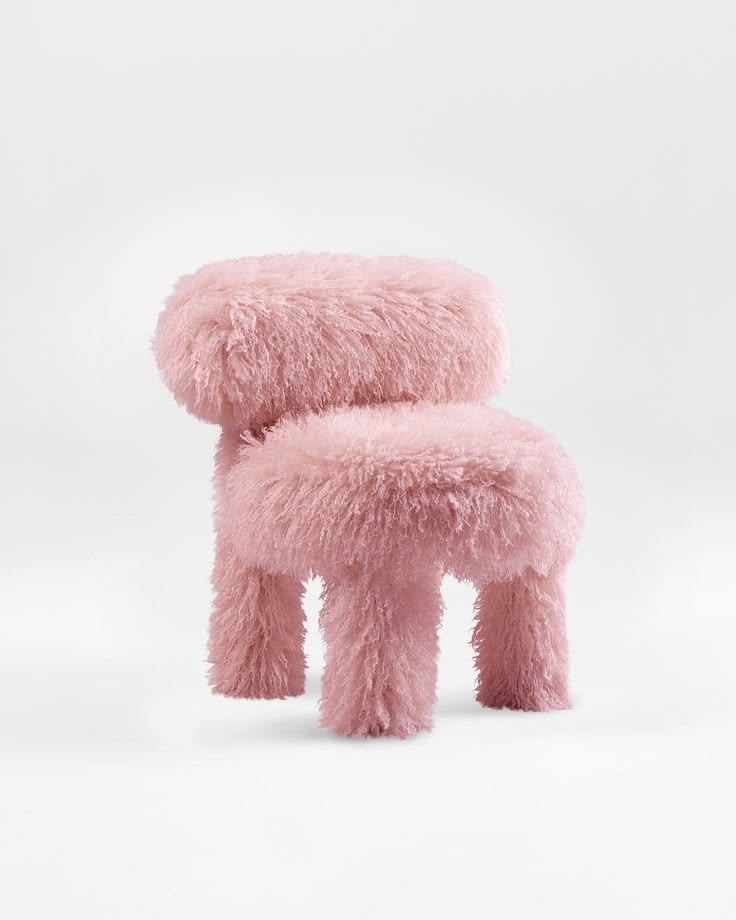 Fur chair